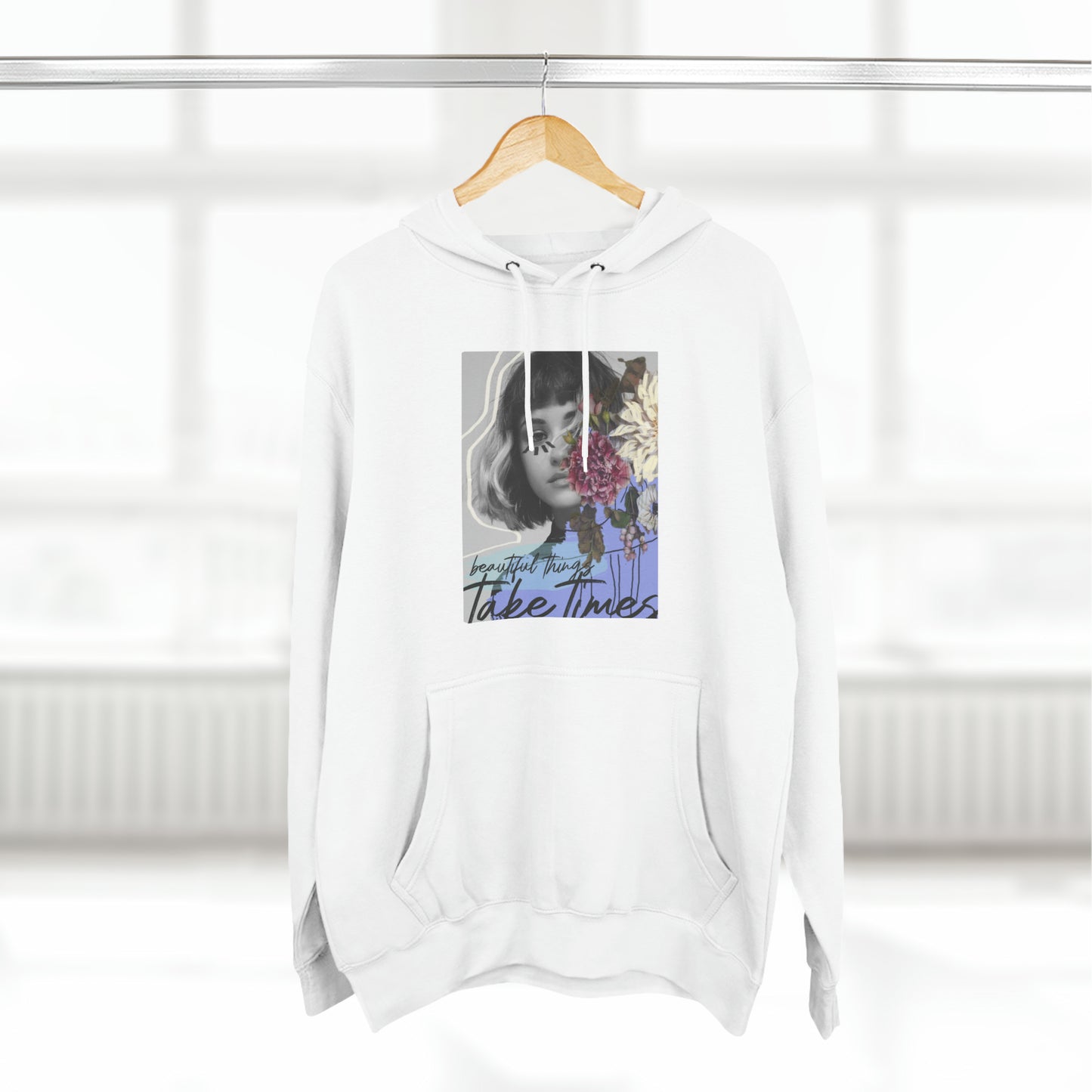 Hoodie Coton Ouaté Lane - BEAUTIFUL